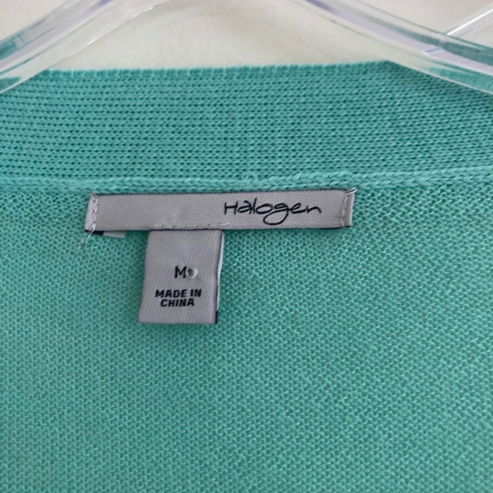 Halogen Mint Green Long Cardigan - Picture 7 of 16